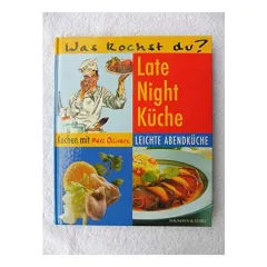 Coperta cărții Was kochst Du? Late-night-Küche : leichte Abendküche. ...