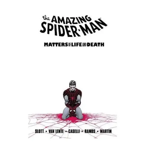 Coperta cărții Matters of Life and Death Amazing SpiderMan Paperback