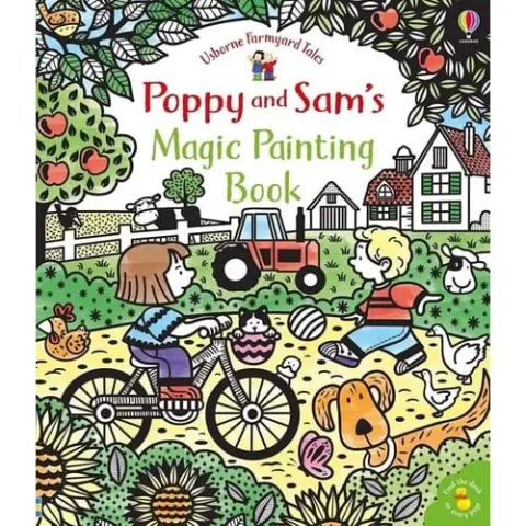 Coperta cărții Poppy and Sam's Magic Painting Book (Farmyard Tales Poppy and Sam)