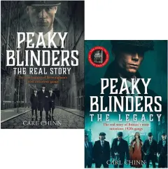 Coperta cărții Peaky Blinders The Real Story & The Legacy By Carl Chinn 2 Books Collection Set