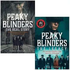 Coperta cărții Peaky Blinders The Real Story & The Legacy By Carl Chinn 2 Books Collection Set