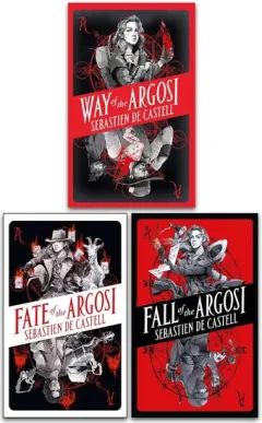 Coperta cărții Sebastien De Castell Argosi Trilogy 3 Books Collection Set (way Of The Argosi, Fall Of The Argosi, Fate Of The Argosi)