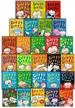 Coperta cărții Dirty Bertie Complete Collection David Roberts 27 Books Set - Contains Books from Series 1, 2 and 3 by David Roberts (2015-05-04)