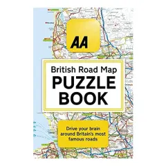 Coperta cărții AA Road Map Puzzle Book