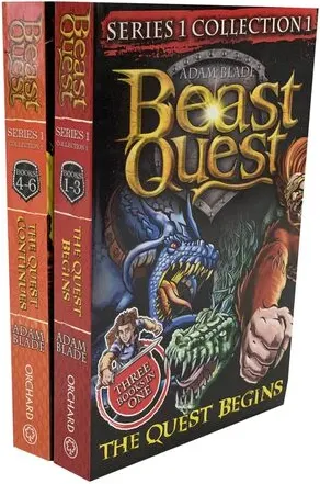 Coperta cărții Beast Quest: The Quest Begins Books 1 - 3, Adam Blade