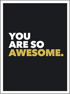 Coperta cărții You Are So Awesome, Summersdale Publishers Staff