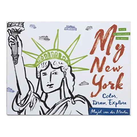 Coperta cărții My New York, Majel van der Meulen