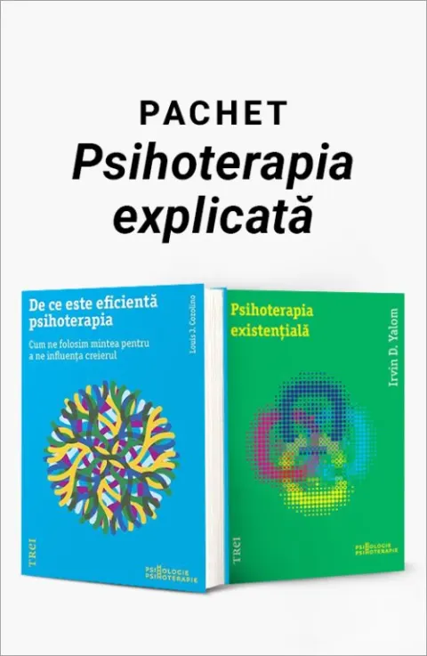 Coperta cărții Pachet Psihoterapia explicată. De ce este eficientă psihoterapia/Psihoterapia existențială - Louis Cozolino