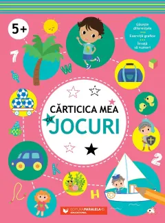 Coperta cărții Cărticica mea cu jocuri (5 ani+)