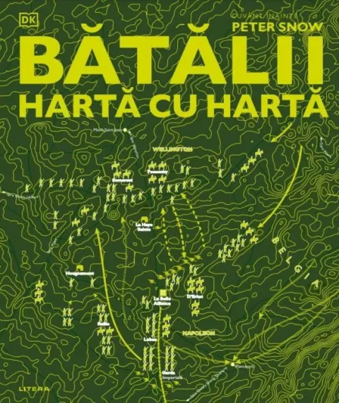 Coperta cărții Batalii harta cu harta