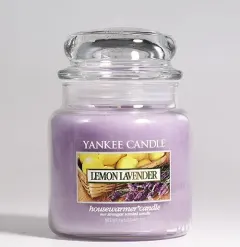 Coperta cărții Yankee Candle. Lemon Lavender Medium Jar Candle
