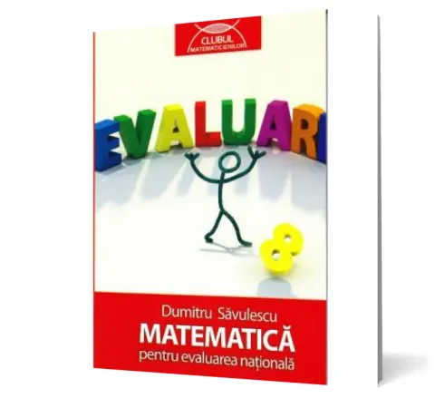 Coperta cărții Matematică pentru evaluarea națională