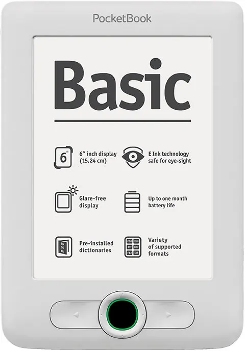 Coperta cărții PocketBook Basic New 613, White