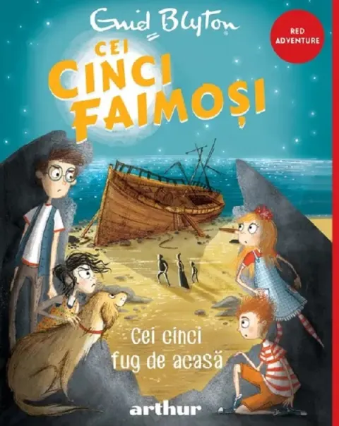 Coperta cărții Cei cinci faimoși #3. Cei cinci fug de acasă