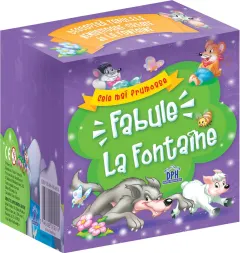 Coperta cărții Cele mai frumoase fabule. La Fontaine
