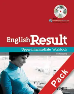 Coperta cărții English Result Upper-Intermediate: Workbook with Answer Booklet and MultiROM Pack- REDUCERE 50%