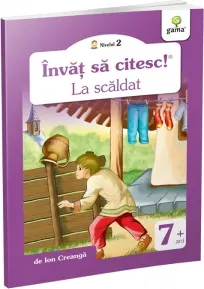 Coperta cărții Invat sa citesc! Nivelul 2 - La scaldat