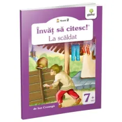 Coperta cărții Invat sa citesc! Nivelul 2 - La scaldat