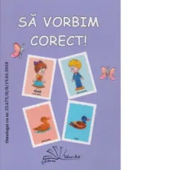Coperta cărții Sa vorbim corect! - jetoane