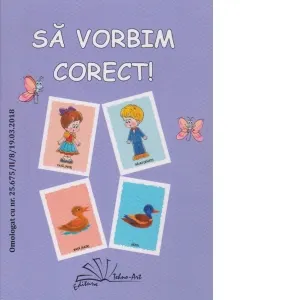 Coperta cărții Sa vorbim corect! - jetoane