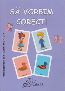 Coperta cărții Sa vorbim corect! - jetoane
