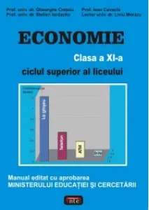 Coperta cărții Economie. Manual pentru clasa a XI-a (ciclul superior al liceului)