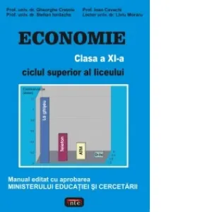 Coperta cărții Economie. Manual pentru clasa a XI-a (ciclul superior al liceului)