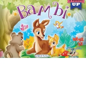 Coperta cărții Bambi. Carte pop-up