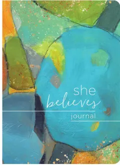 Coperta cărții She Believes... Journal: Textured Paperback Journal