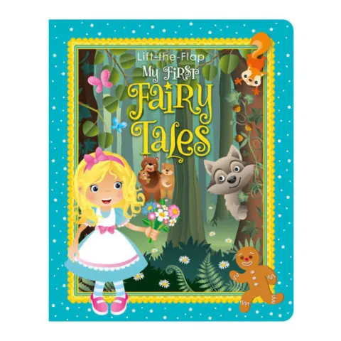 Coperta cărții Lift-the flap my first fairy tales