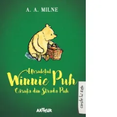Coperta cărții Ursuletul Winnie Puh. Casuta din strada Puh