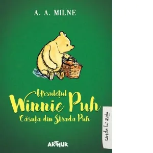 Coperta cărții Ursuletul Winnie Puh. Casuta din strada Puh