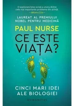 Coperta cărții Ce este viața? Cinci mari idei ale biologiei