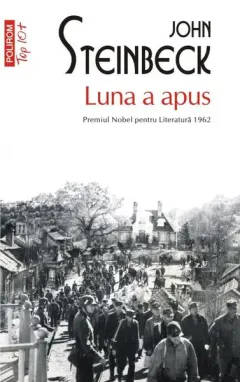 Coperta cărții Luna a apus