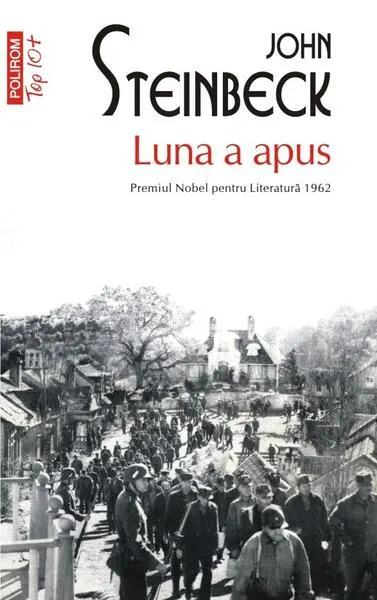 Coperta cărții Luna a apus