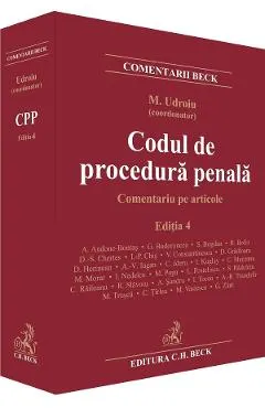 Coperta cărții Codul de procedura penala. Comentariu pe articole Ed.4