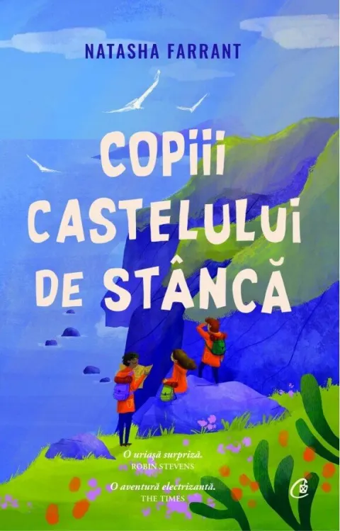 Coperta cărții Copiii castelului de stâncă
