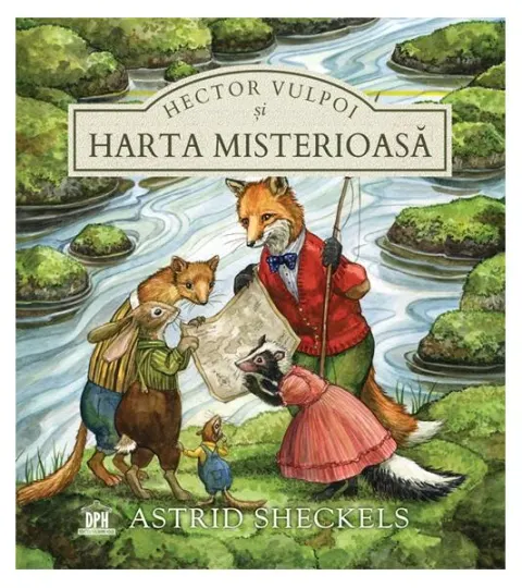 Coperta cărții Hector Vulpoi și harta misterioasă
