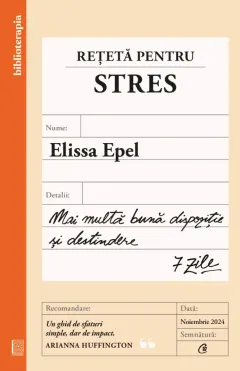 Coperta cărții Reteta pentru stres