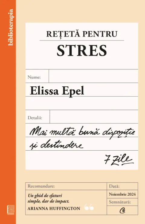 Coperta cărții Reteta pentru stres