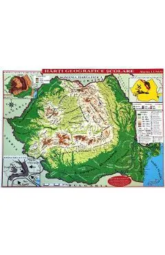 Coperta cărții Harta Romaniei A3