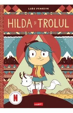 Coperta cărții Hilda si trolul