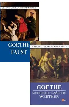 Coperta cărții Pachet 2 carti: Faust + Suferintele tanarului Werther