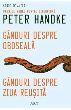 Coperta cărții Ganduri despre oboseala. Ganduri despre ziua reusita
