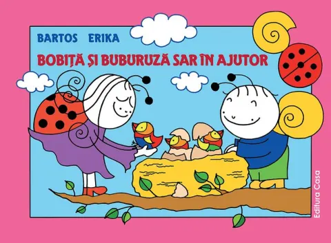 Coperta cărții Bobiță și Buburuză sar în ajutor