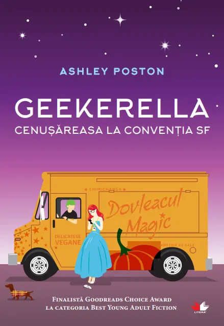 Coperta cărții Geekerella. Cenușăreasa la Convenția SF
