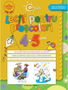 Coperta cărții Copilul deștept. Lecții pentru preșcolari. 4-5 ani