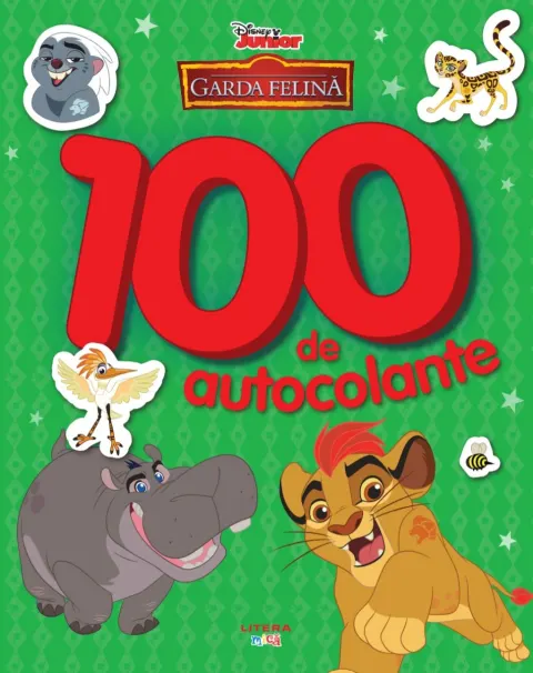 Coperta cărții Disney Junior. Garda felina. 100 de autocolante