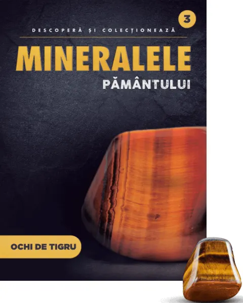 Coperta cărții Ochi de tigru slefuit. Volumul 3. Mineralele Pamantului