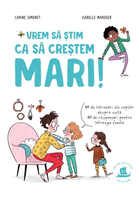 Coperta cărții Vrem să știm ca să creștem mari